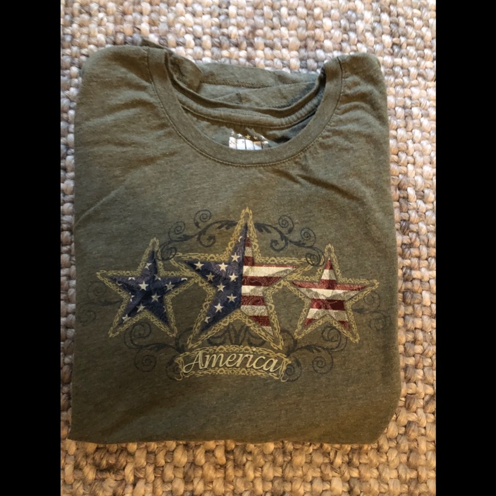 😊 2/$15 Vintage 4th of July Patriot T-shirt 🇺🇸